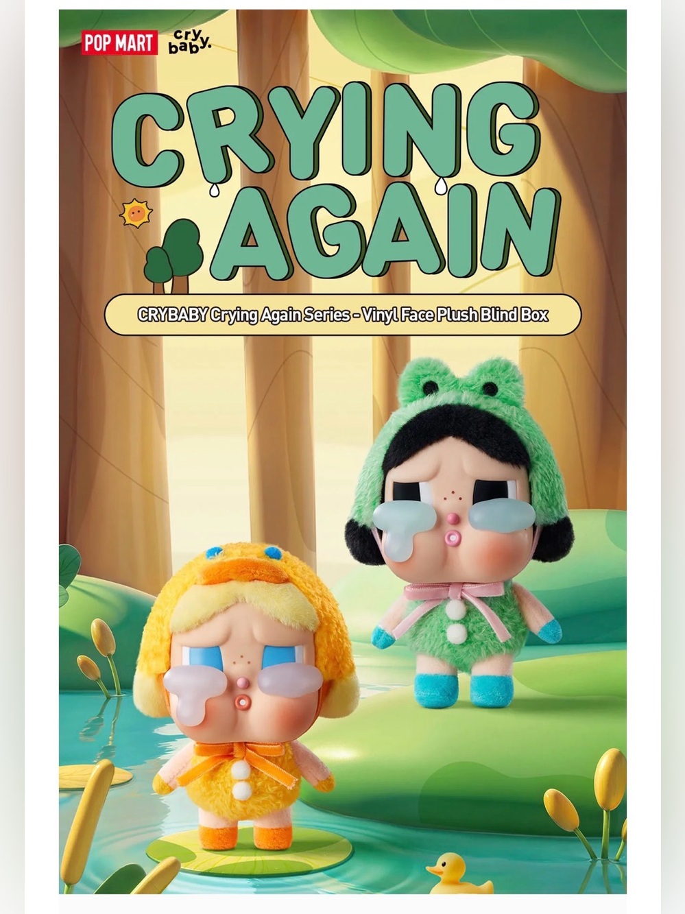 Pop Mart CRYBABY Crying Again Series - Entire Set (Unopened)